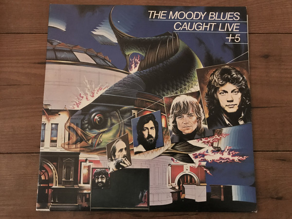 MOODY BLUES - CAUGHT LIVE + 5